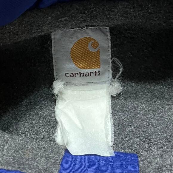 Carhartt Blanket Lined Blue Full Zip Work Jacket Medium - Picture 3 of 6